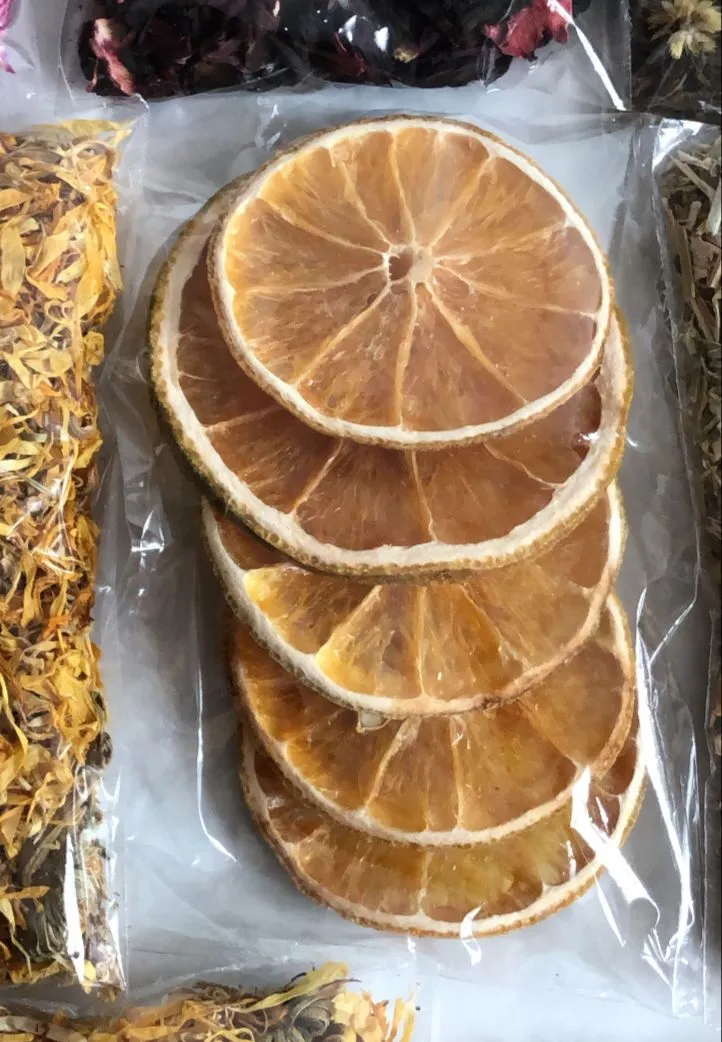 Naranja deshidratada en bolsita de 10x14cm